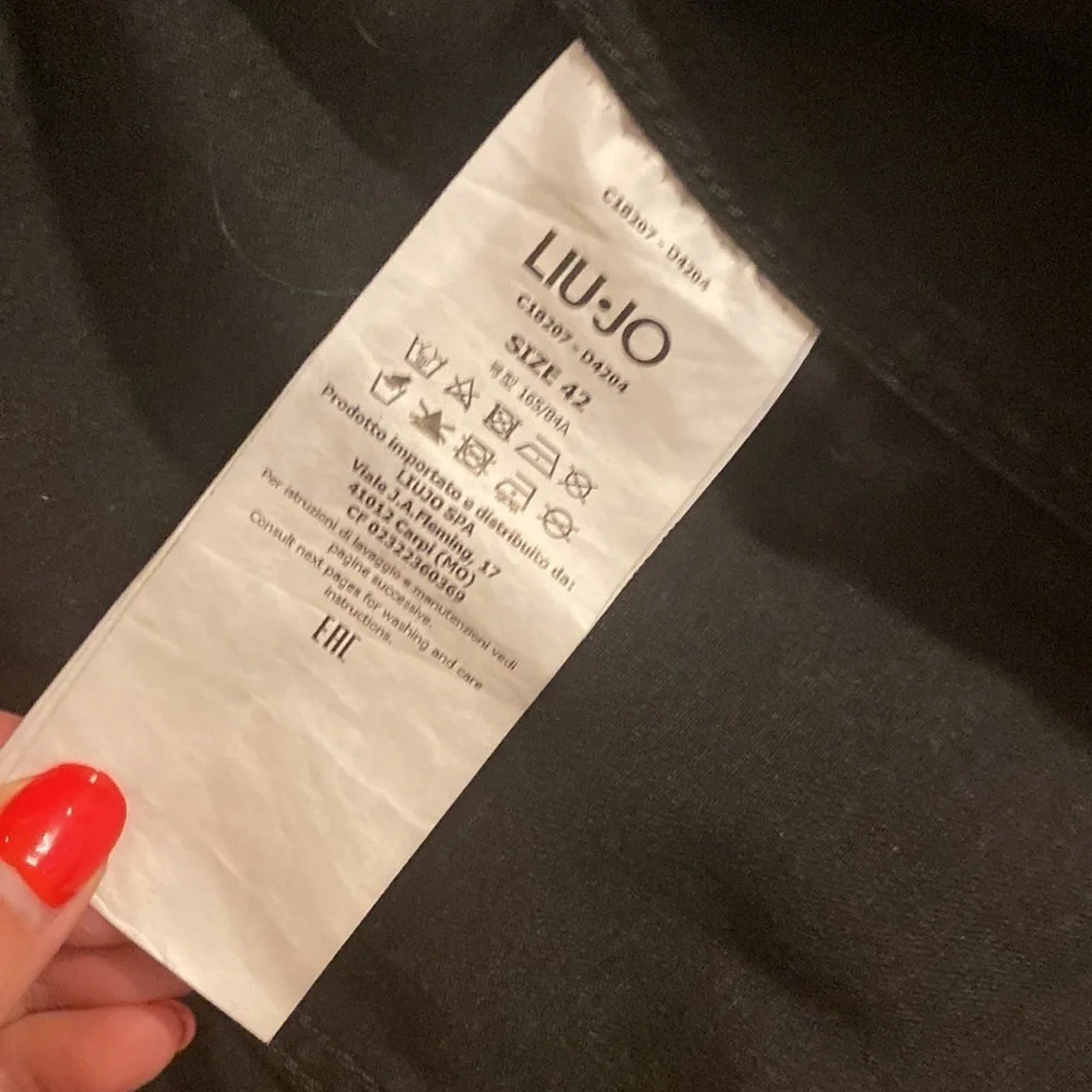 𝅺LIU Jo Milano jeans jacket size 42 - Picture 5 of 6